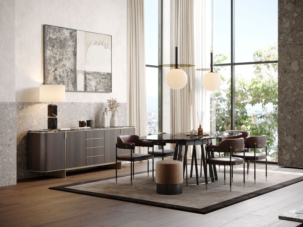 Dining Tables - Ann Dining Table - LASKASAS