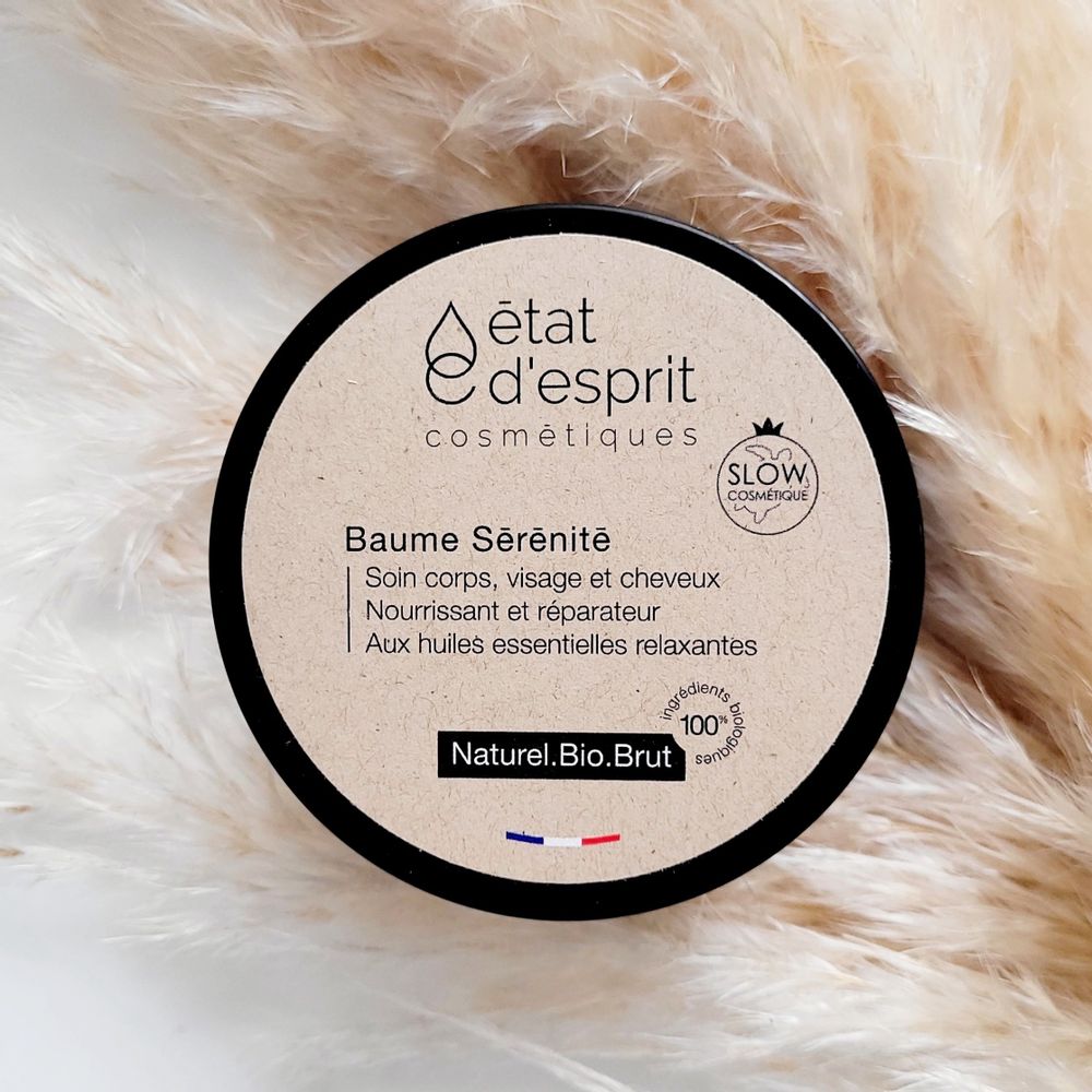 Beauty products - Serenity Balm for Body, Face, Hair | 100% ORGANIC | 0% water | Refillable - ÉTAT D'ESPRIT