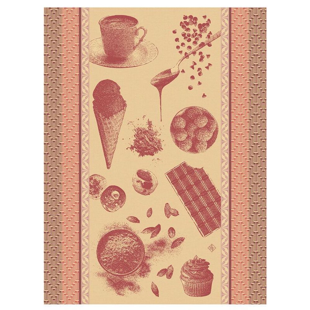 Torchons - Torchon Chocolats - Recettes Coton - LE JACQUARD FRANCAIS