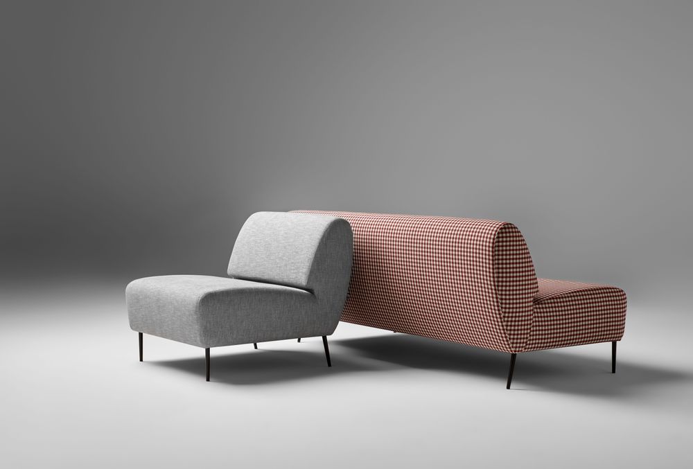 Banquettes pour collectivités - Chauffeuse / banquette VESPER 75 & 170 - design Sergio BALLESTEROS pour PIKO Edition. - PIKO EDITION.