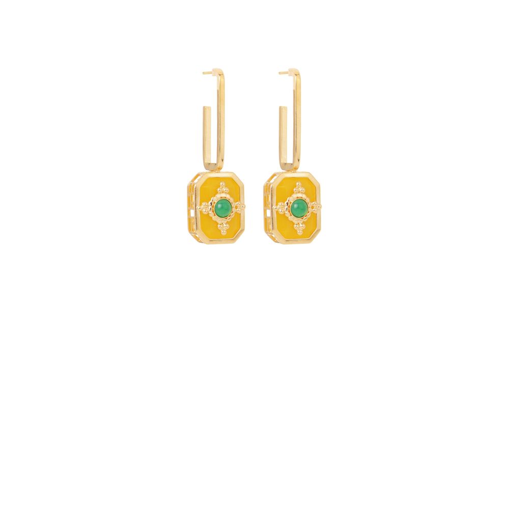 Jewelry - Nougat hoop earrings - JULIE SION
