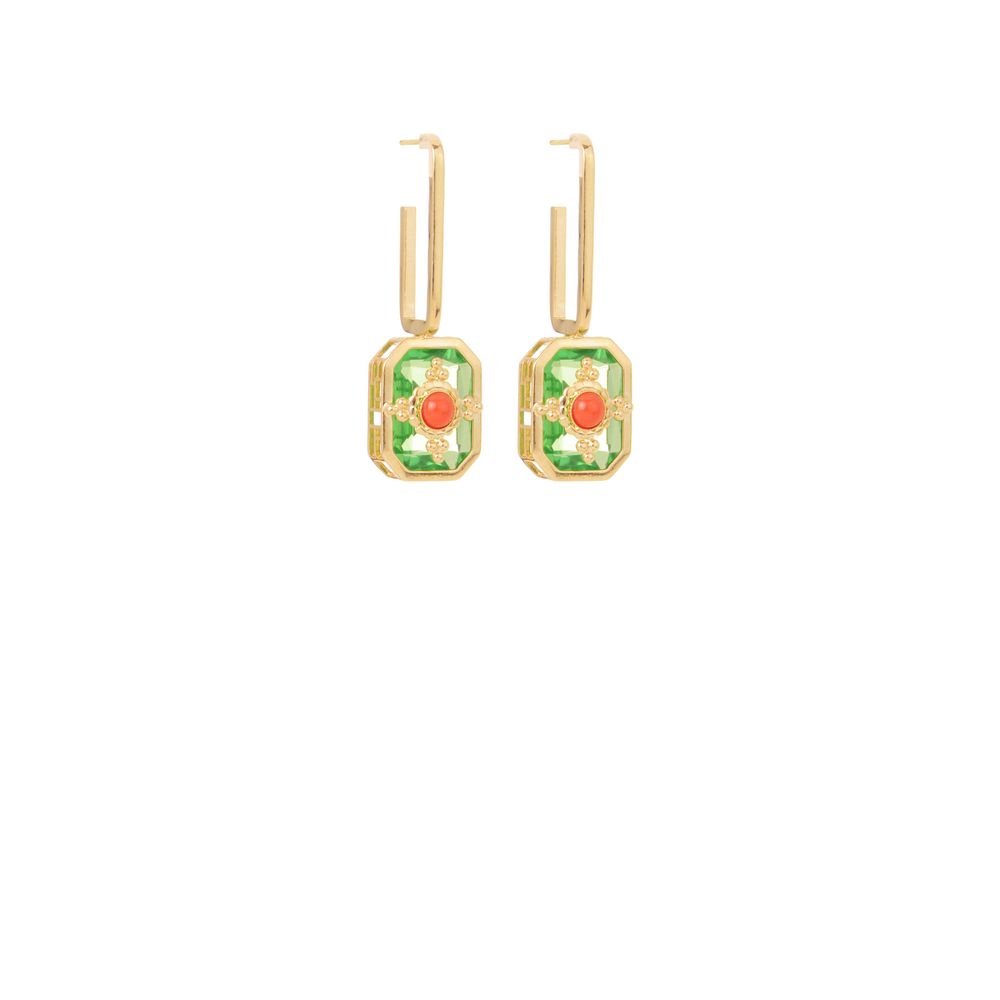 Jewelry - Nougat hoop earrings - JULIE SION