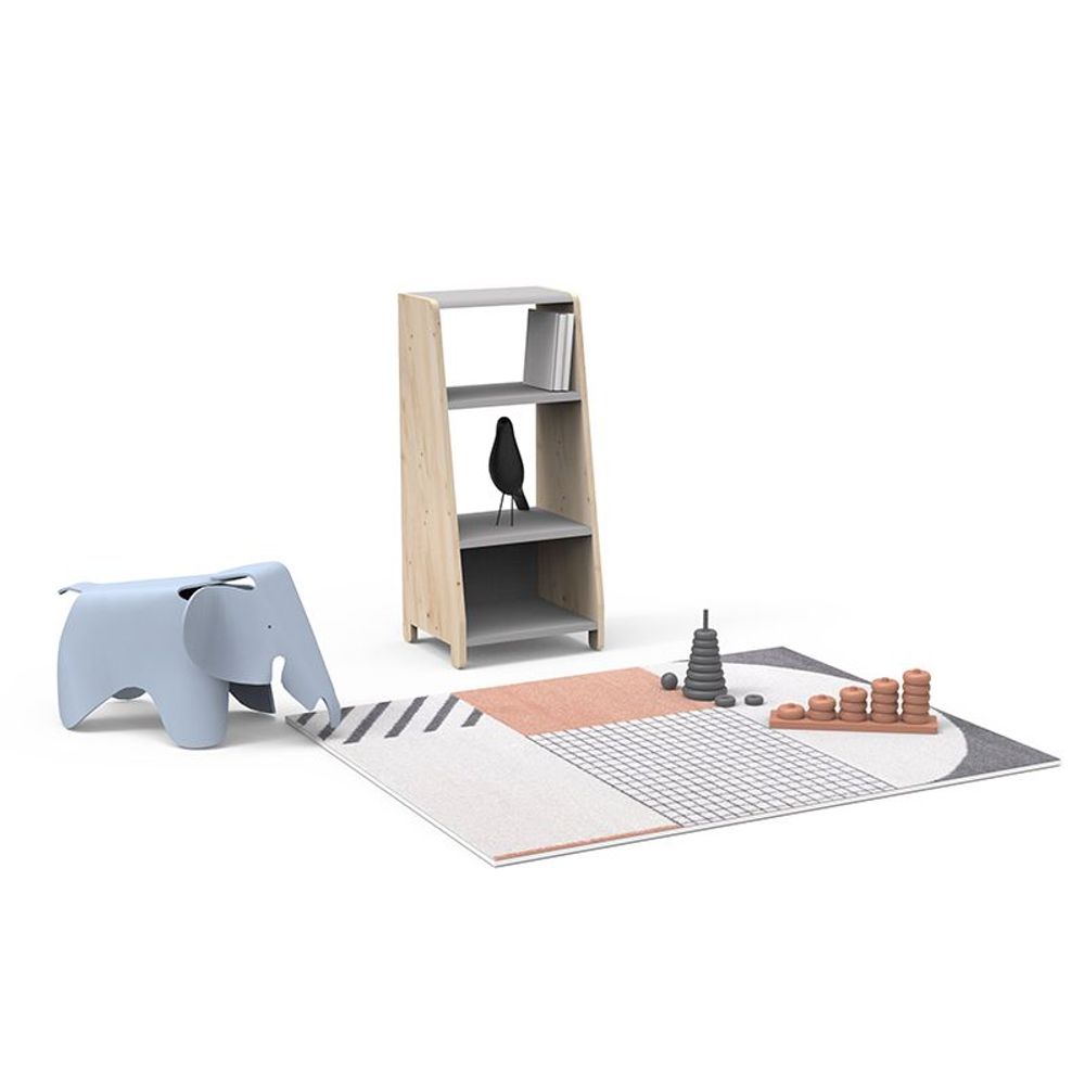 Children's bedrooms - ASYMMETRY SHELF - MATHY BY BOLS