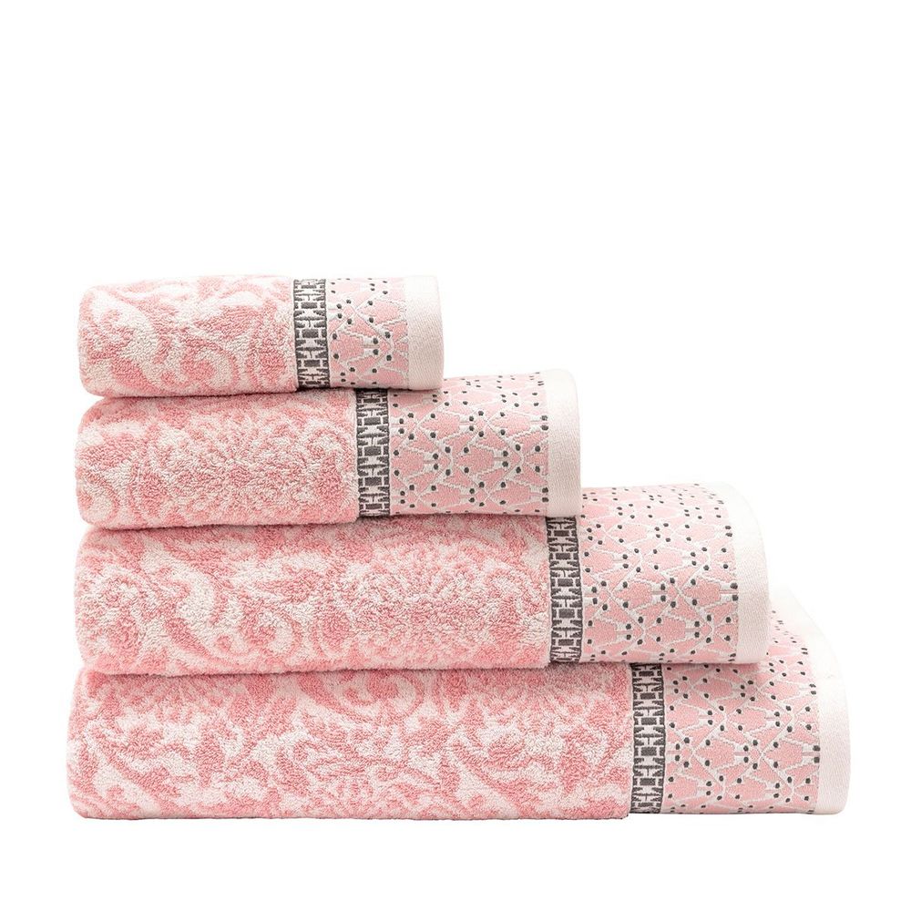 Serviettes de bain - Serviette de bain Charme Coton - LE JACQUARD FRANCAIS
