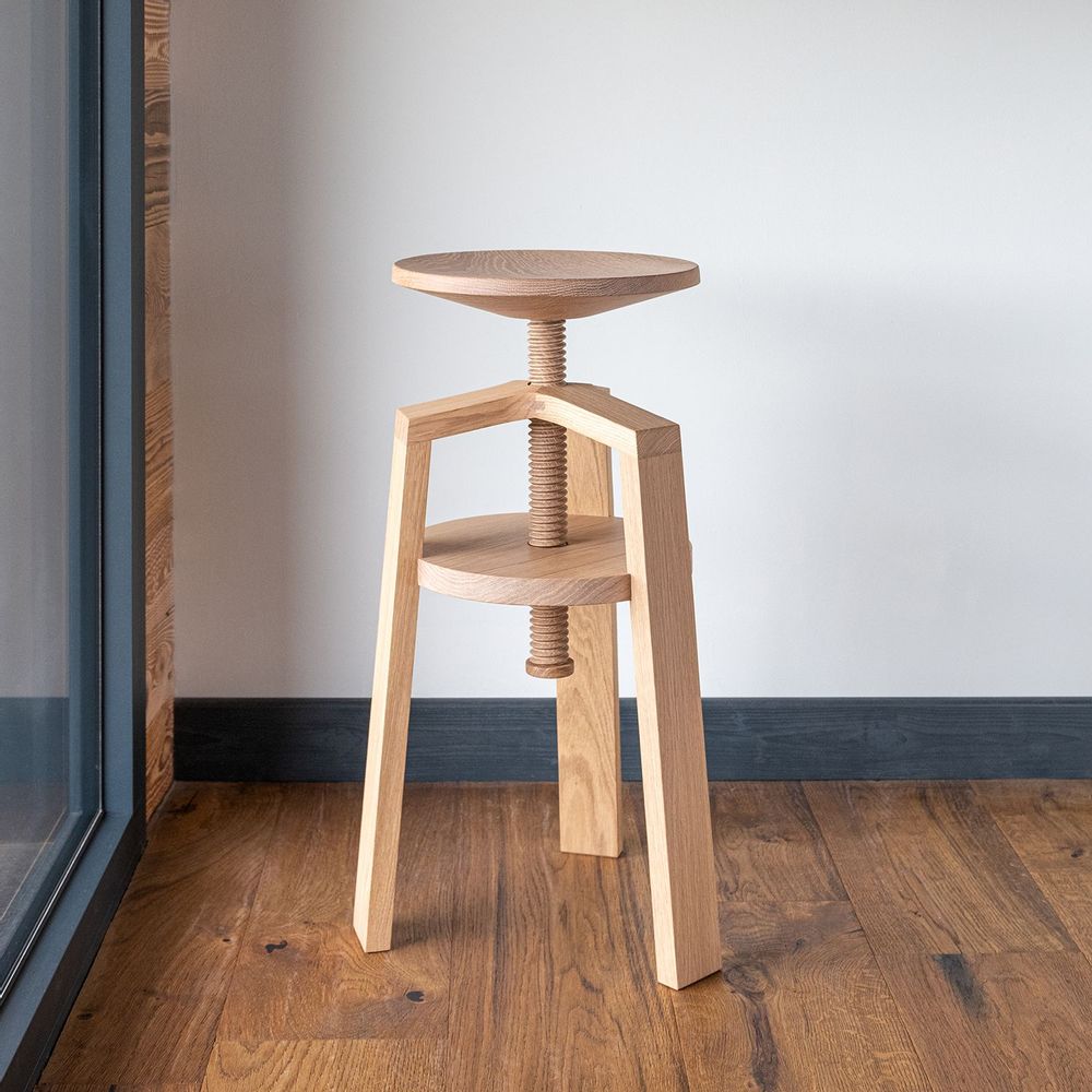 Tabourets pour collectivités - Tabouret à vis Clock - DELAVELLE