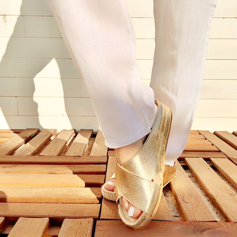 Chaussures - Sandale anatomique en cuir - ATELIER COSTÀ
