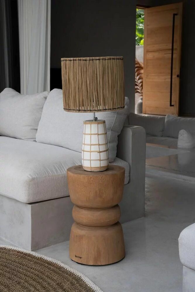 Tabourets - Le Tabouret Aukai, naturel - BAZAR BIZAR LIVING