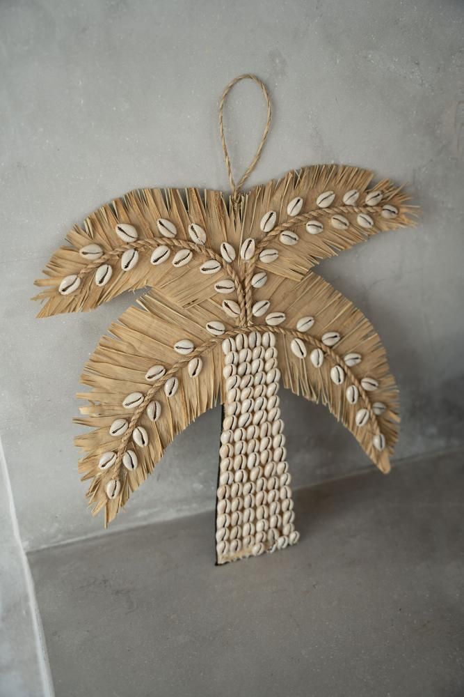 Other wall decoration - The Banana Shell Palm Tree - Natural - BAZAR BIZAR LIVING