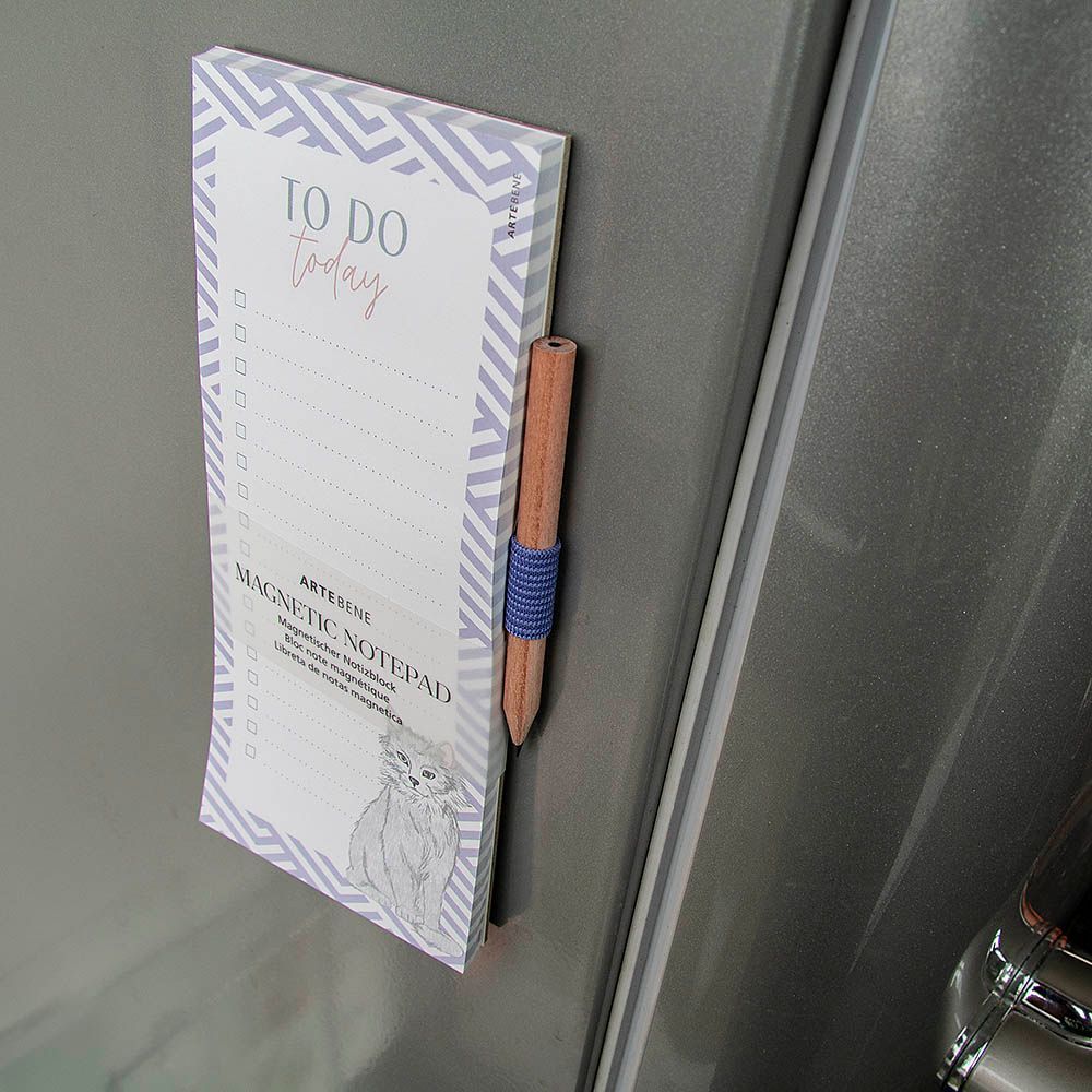 Papeterie - Bloc notes magnétique & list de shopping - ARTEBENE