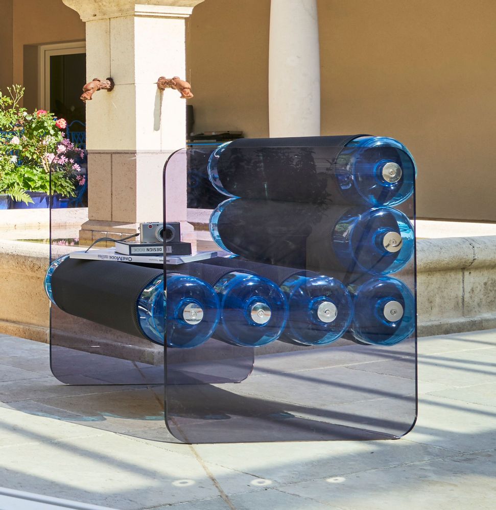 Armchairs - MW01 armchair with PMMA walls and TPU seat limited edition - MW DESIGNER FURNITURE