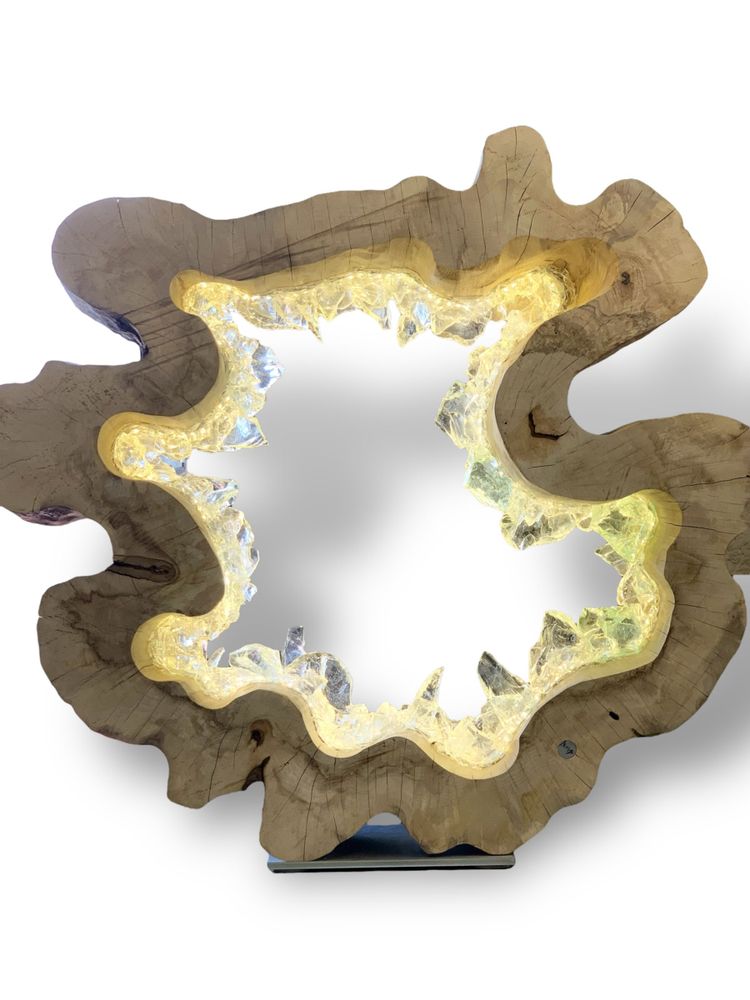 Table lamps - Natural Waves Ring 60cm - ARANGO