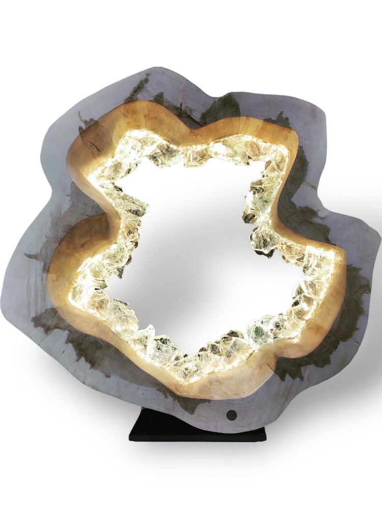 Table lamps - Natural Waves Ring 60cm - ARANGO