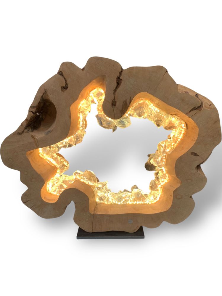 Table lamps - Natural Waves Ring 60cm - ARANGO