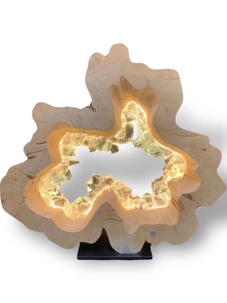 Table lamps - Natural Waves Ring 60cm - ARANGO