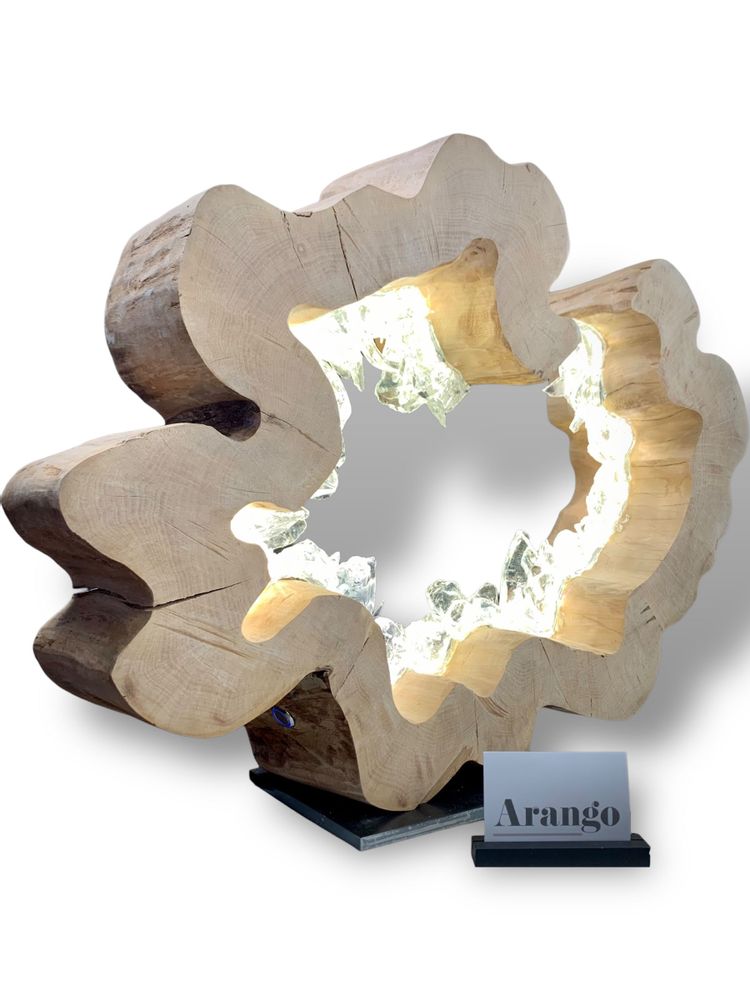 Table lamps - Natural Waves Ring 60cm - ARANGO