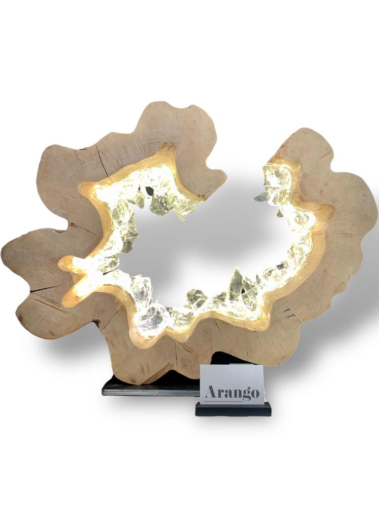 Table lamps - Natural Waves Ring 60cm - ARANGO