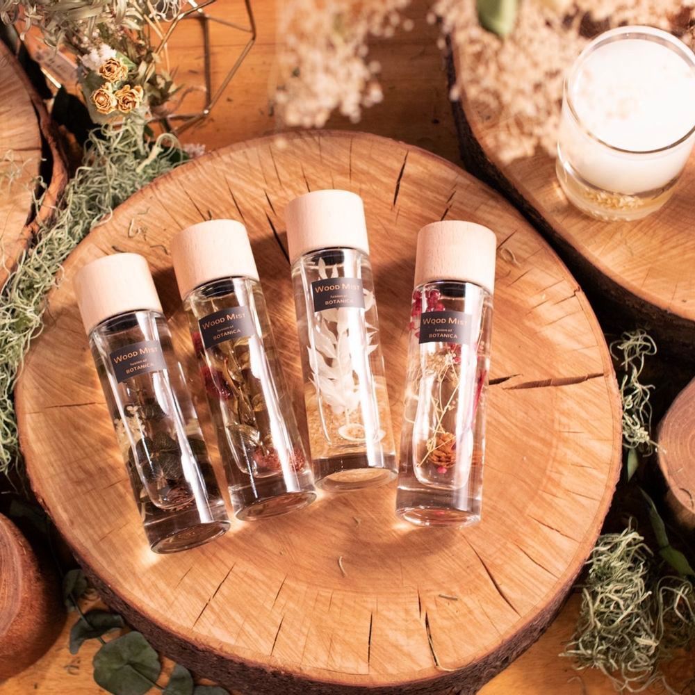 Décorations florales - Diffuser de parfum d'ambiance 140 ml - collection Wood Mist / BOTANICA Fragrance Japan - ABINGPLUS