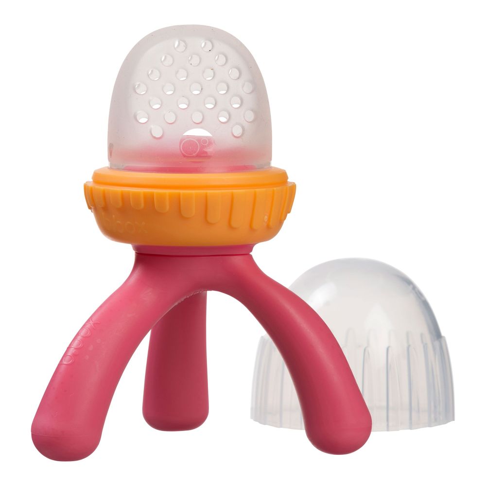 Repas pour enfant - Grignoteuse bébé avec embout silicone sur trépied (3 coloris) - BABIREVA