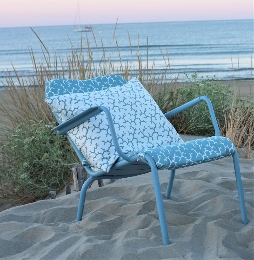 Outdoor decorative accessories - Cushion 45 cm x 70 cm - Fred model - Exclusive range customizable outdoor cushion - SOFTLANDING