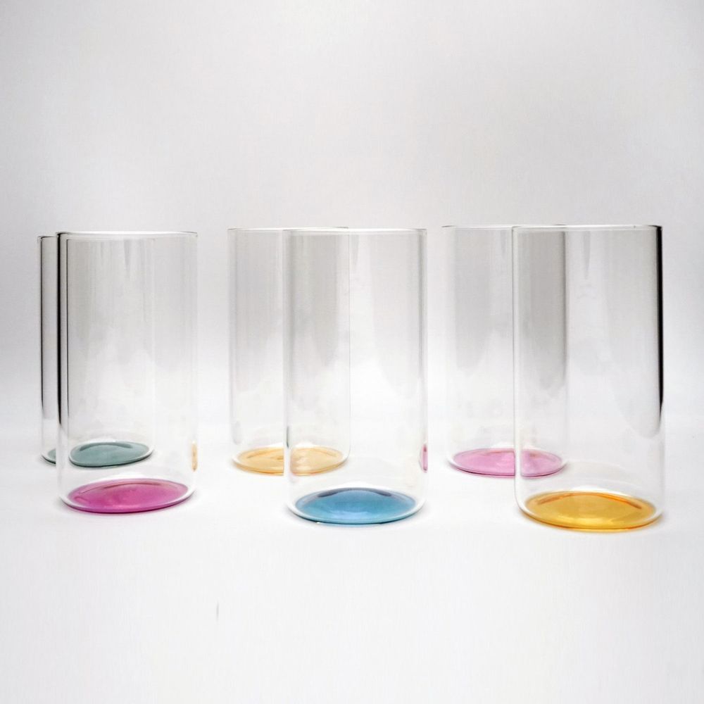 Glass - Iride Longdrink Tumblers - KANZ