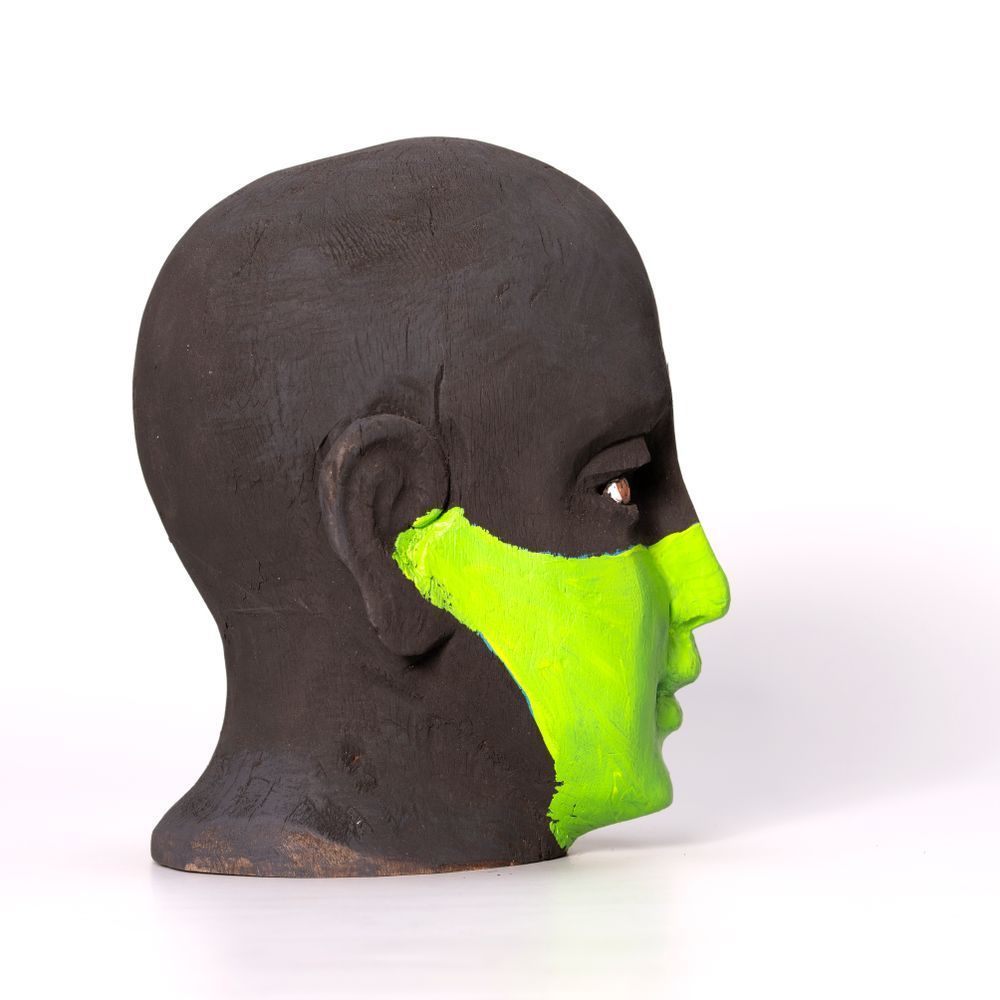 Sculptures, statuettes and miniatures - CHANALLI Santo Head Sculpture - DESIGN PHILIPPINES OBJECTS
