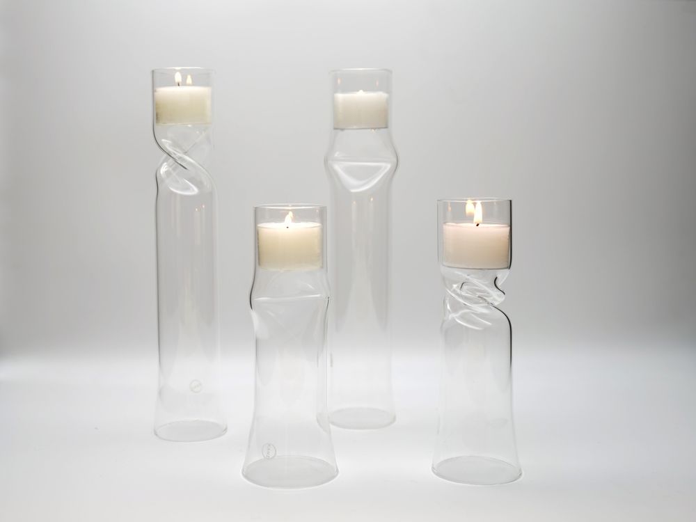 Candlesticks and candle holders - Mistake Stapled L - KANZ
