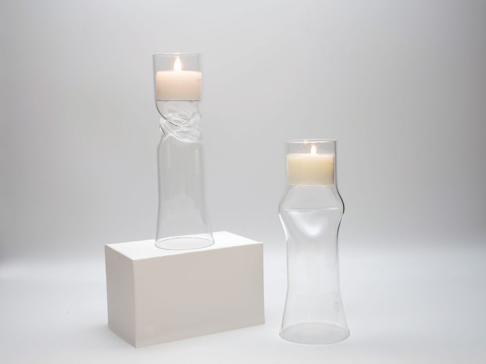 Candlesticks and candle holders - Mistake Twisted S - KANZ