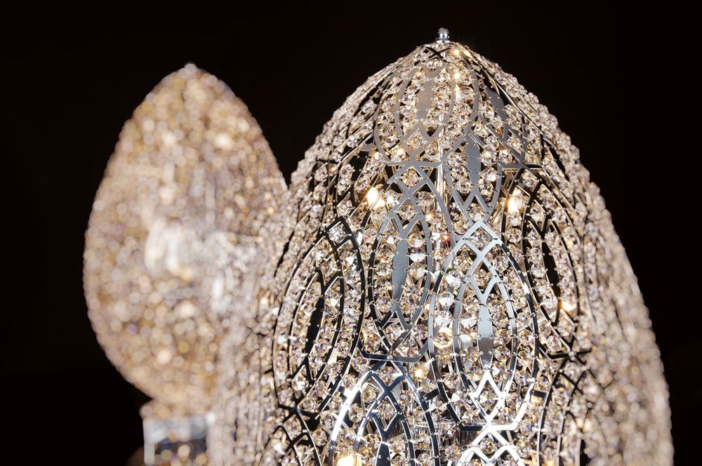 Lampes de table - LAMPE DE TABLE ARABESQUE EGG 75 - VG - VGNEWTREND