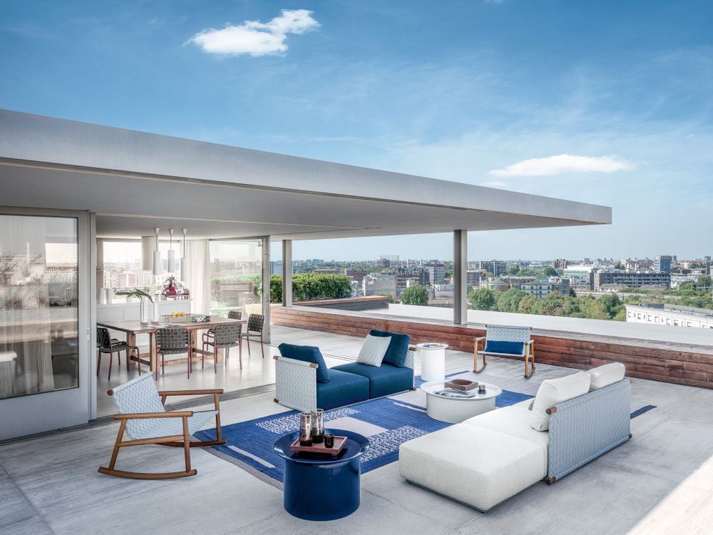 Lawn sofas   - Hashi, modular sofa - GERVASONI