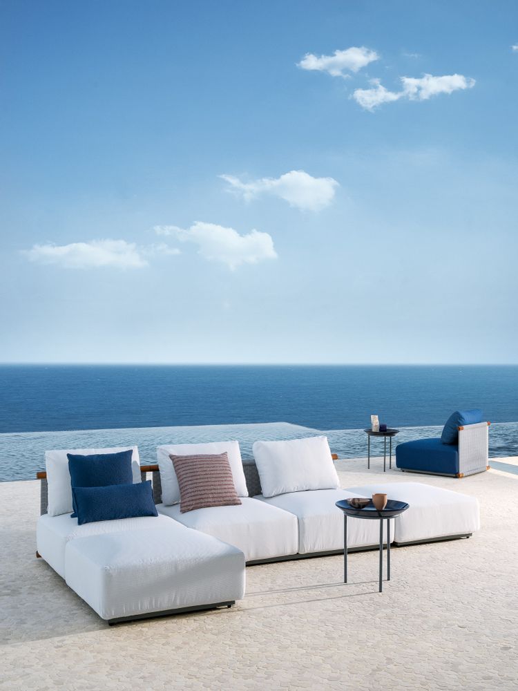 Lawn sofas   - Hashi, modular sofa - GERVASONI