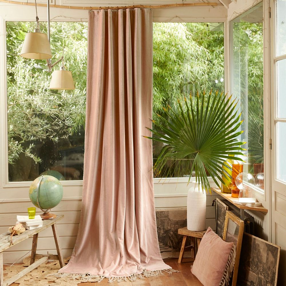 Curtains and window coverings - Boho - Curtains - 140x300 - EN FIL D'INDIENNE...