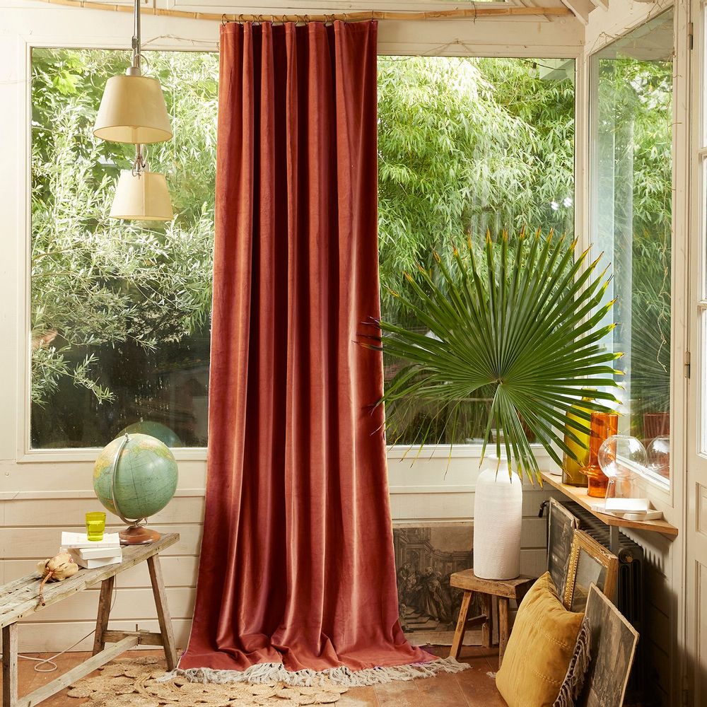 Curtains and window coverings - Boho - Curtains - 140x300 - EN FIL D'INDIENNE...