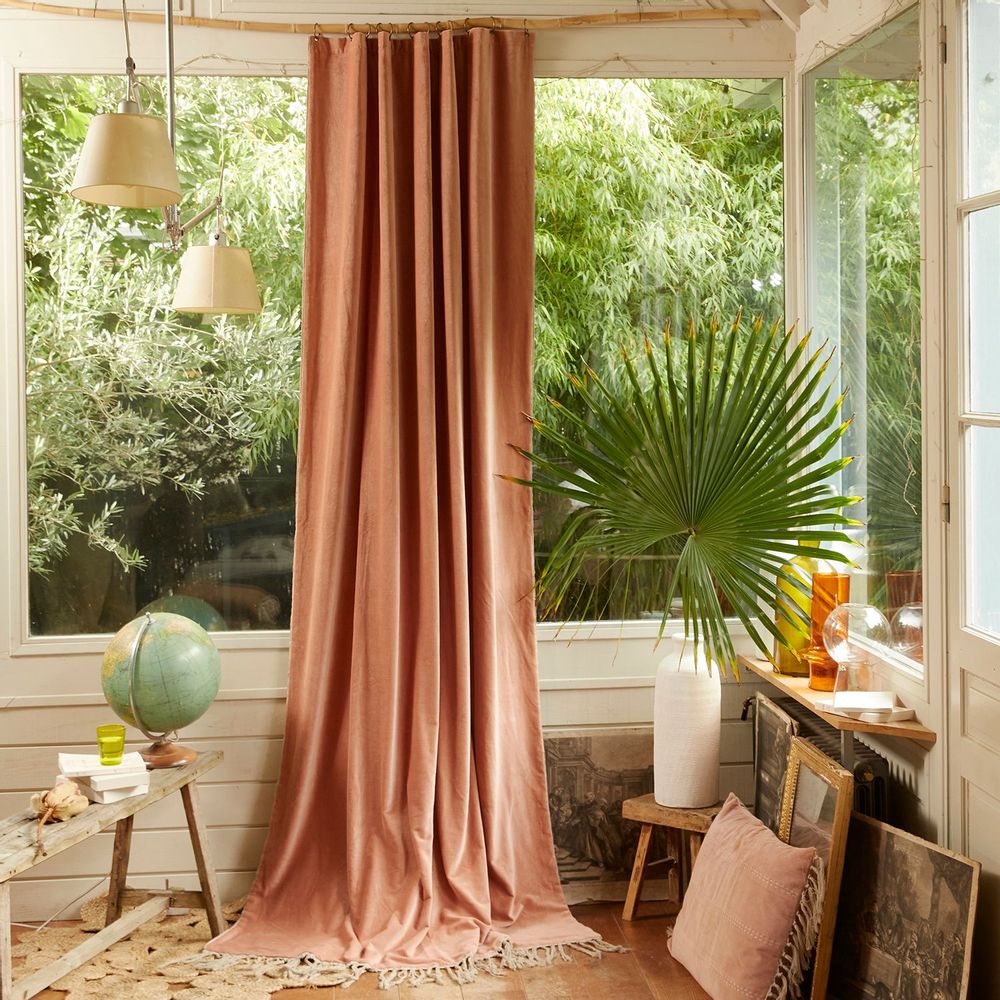 Curtains and window coverings - Boho - Curtains - 140x300 - EN FIL D'INDIENNE...
