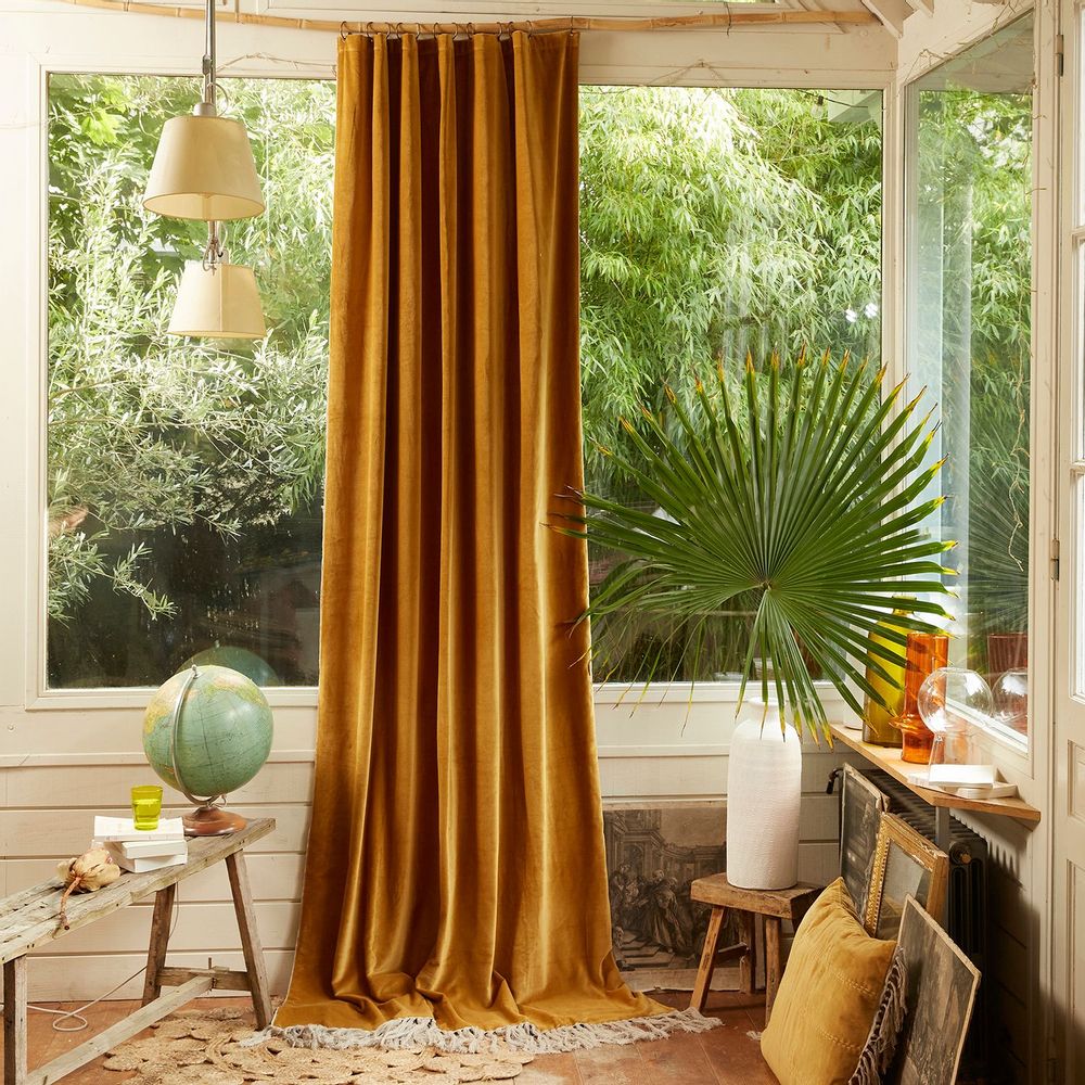 Curtains and window coverings - Boho - Curtains - 140x300 - EN FIL D'INDIENNE...