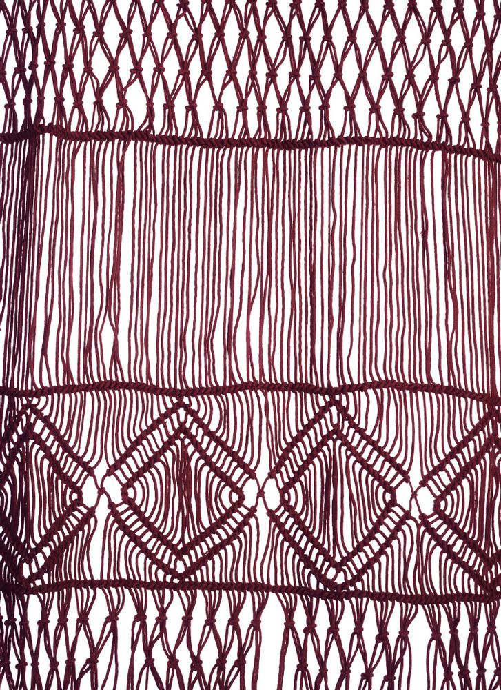 Curtains and window coverings - Curtain Door in Macramé - RESILLE - EN FIL D'INDIENNE...