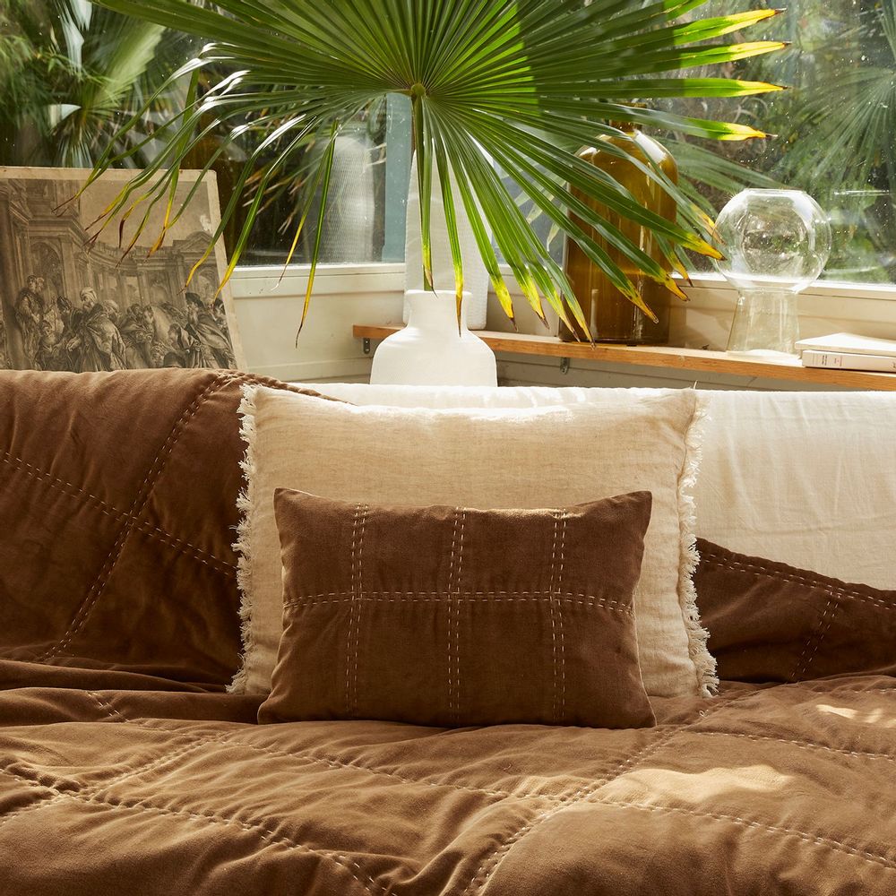 Fabric cushions - BOHO-COUSSINS-30X45 - EN FIL D'INDIENNE...