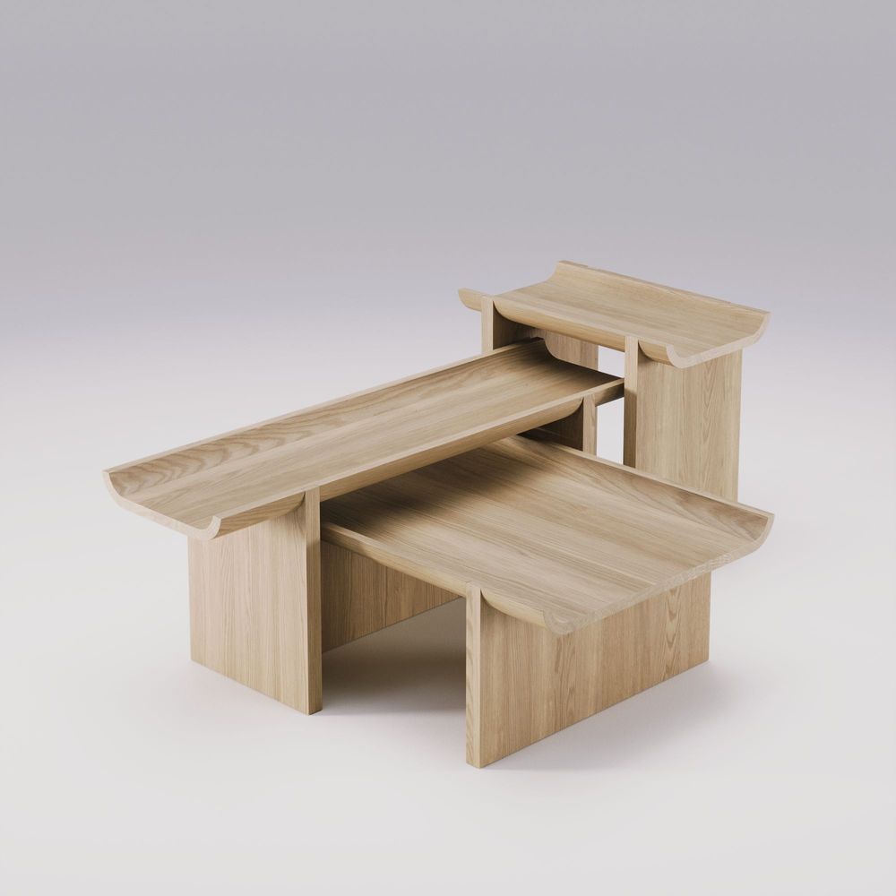 Autres tables - Rigoles Table Basse | Table D'appoint - WEWOOD - PORTUGUESE JOINERY