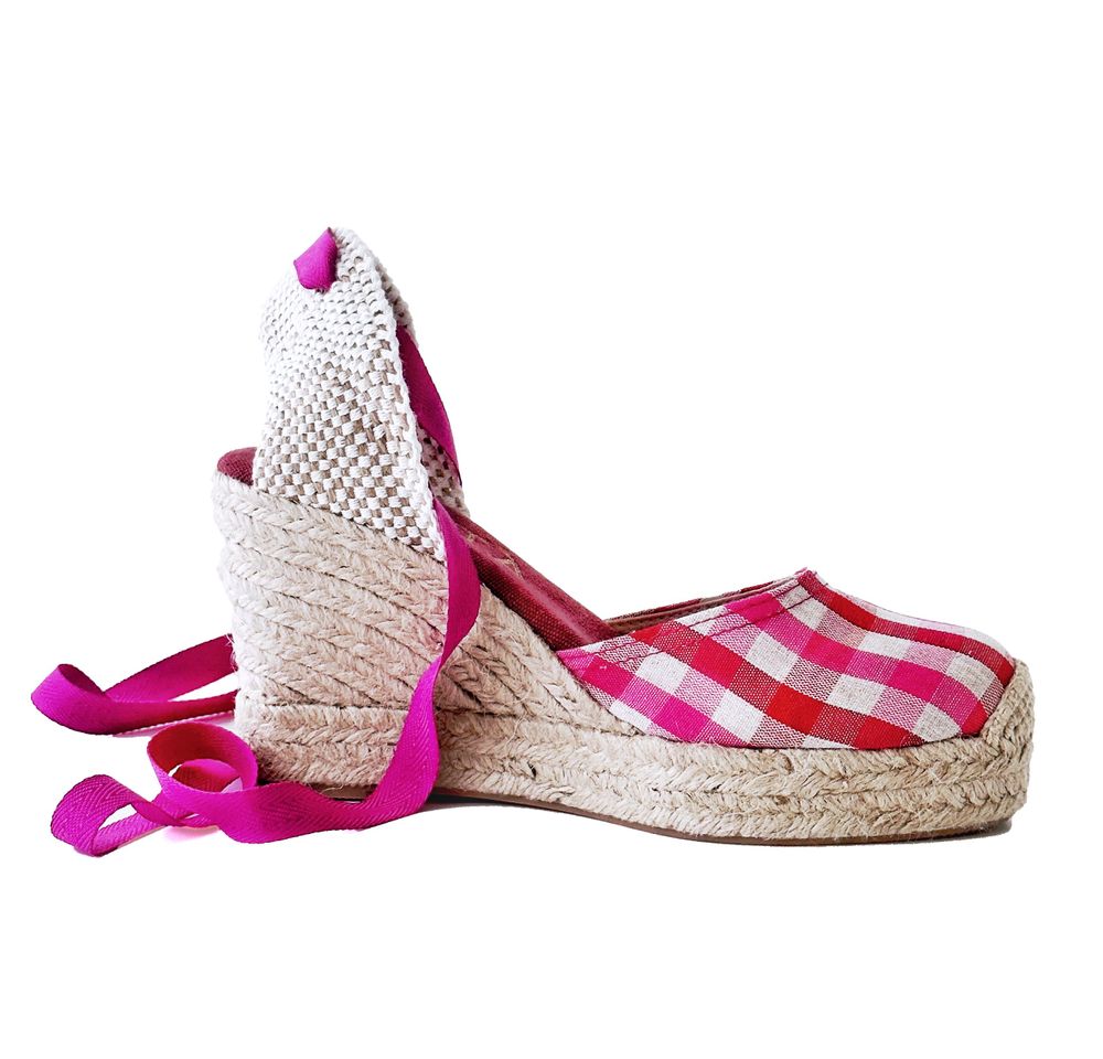 Chaussures - Espadrilles en vichy - ATELIER COSTÀ