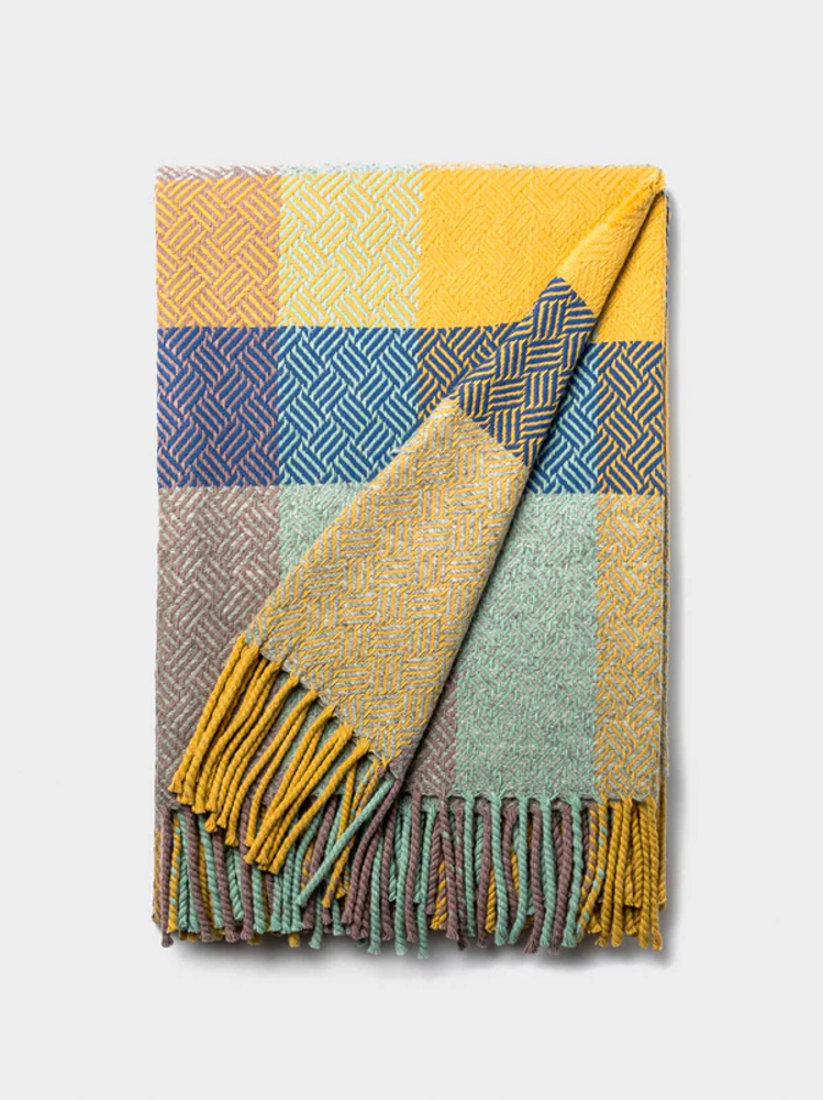 Decorative objects - Domino Multicolor Blanket - BUREL FACTORY