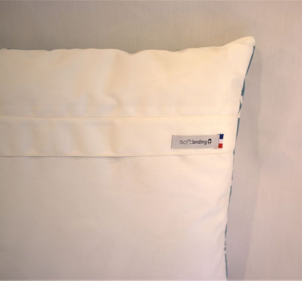 Outdoor decorative accessories - Cushion 45 cm x 45 cm - Marcel model - Exclusive range customizable outdoor cushion - SOFTLANDING