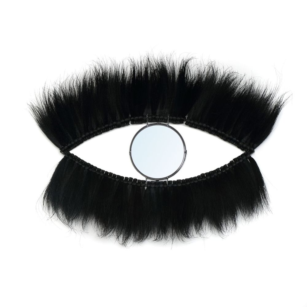 Mirrors - The Black Eye Mirror - Black - BAZAR BIZAR LIVING