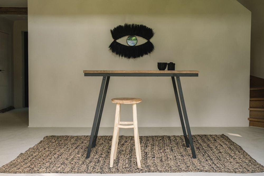Mirrors - The Black Eye Mirror - Black - BAZAR BIZAR LIVING