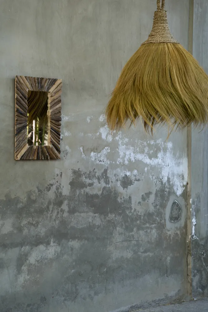 Mirrors - The Driftwood Framed Mirror - Natural - M - BAZAR BIZAR LIVING