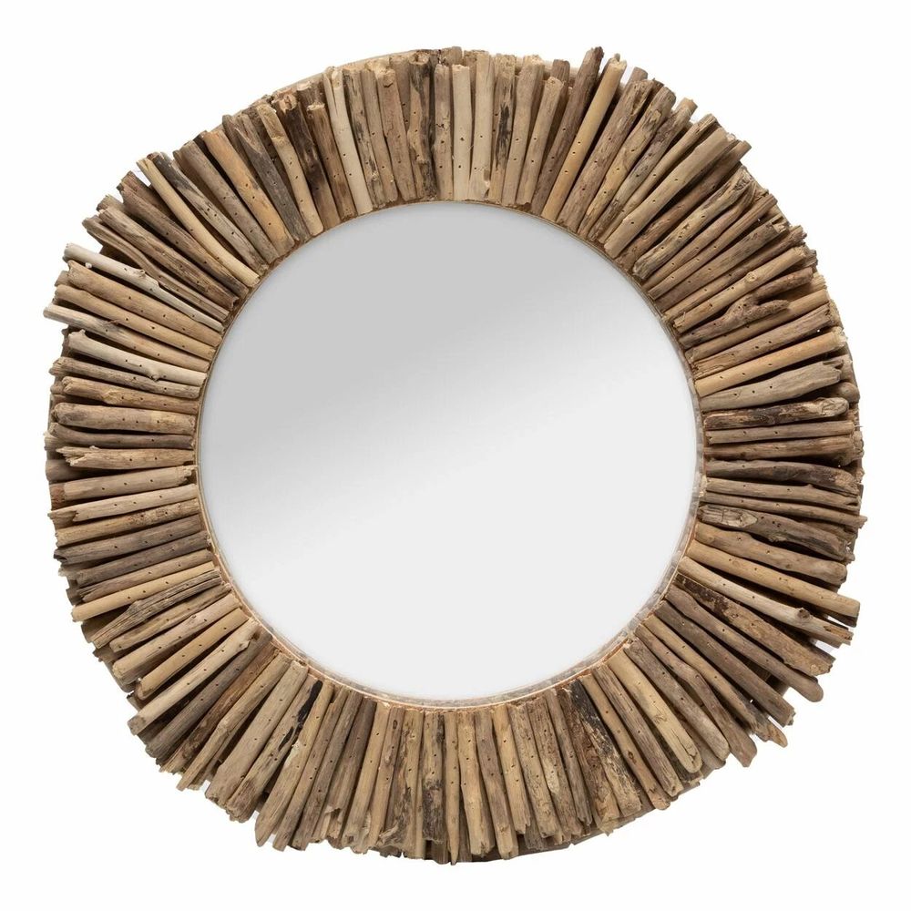 Mirrors - The Driftwood Halo Mirror - Natural - M - BAZAR BIZAR LIVING