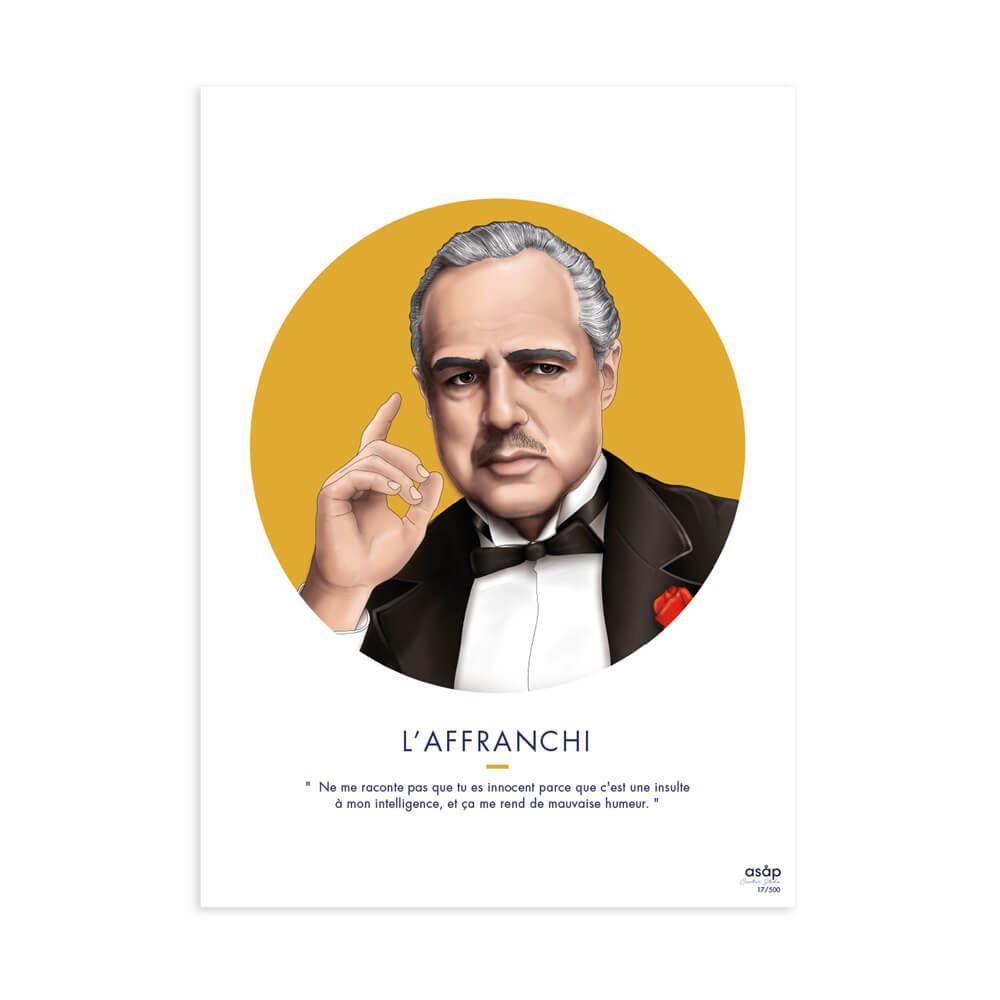 Affiches - AFFICHE - L'AFFRANCHI (édition limitée) - ASÅP CREATIVE STUDIO
