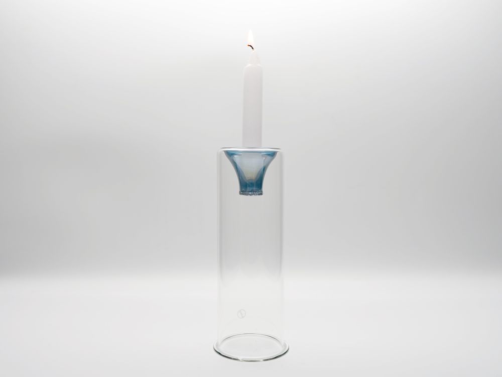 Candlesticks and candle holders - Tharros Blue Set - KANZ