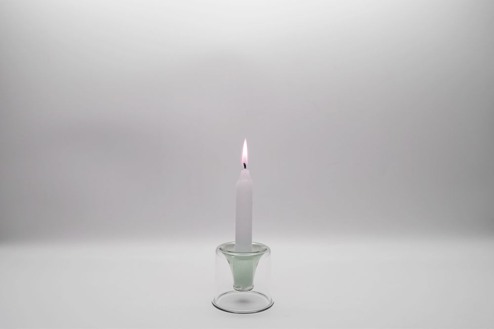 Candlesticks and candle holders - Tharros Green Set - KANZ