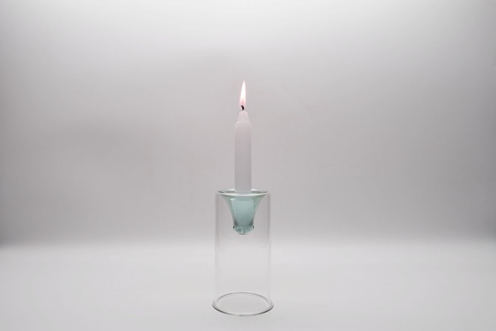 Candlesticks and candle holders - Tharros Green Set - KANZ
