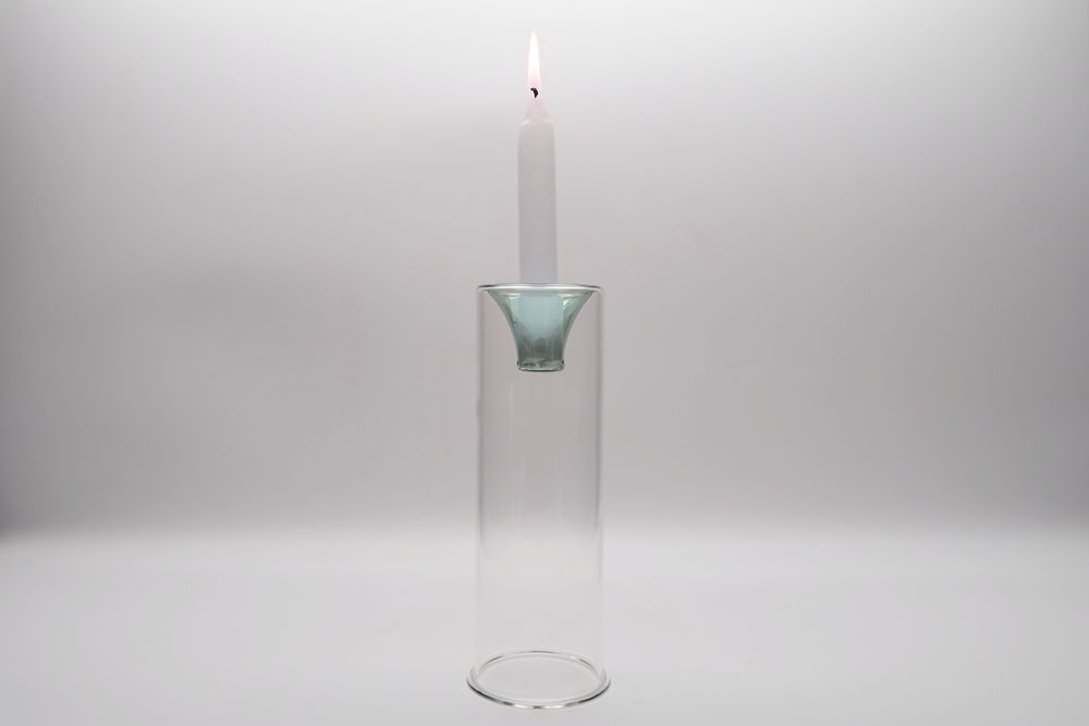Candlesticks and candle holders - Tharros Green Set - KANZ