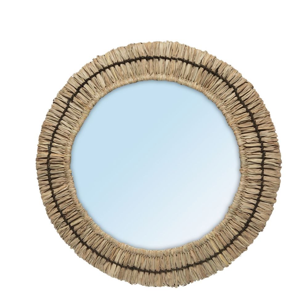 Miroirs - Le Miroir Gajih - Noir Naturel - M - BAZAR BIZAR LIVING